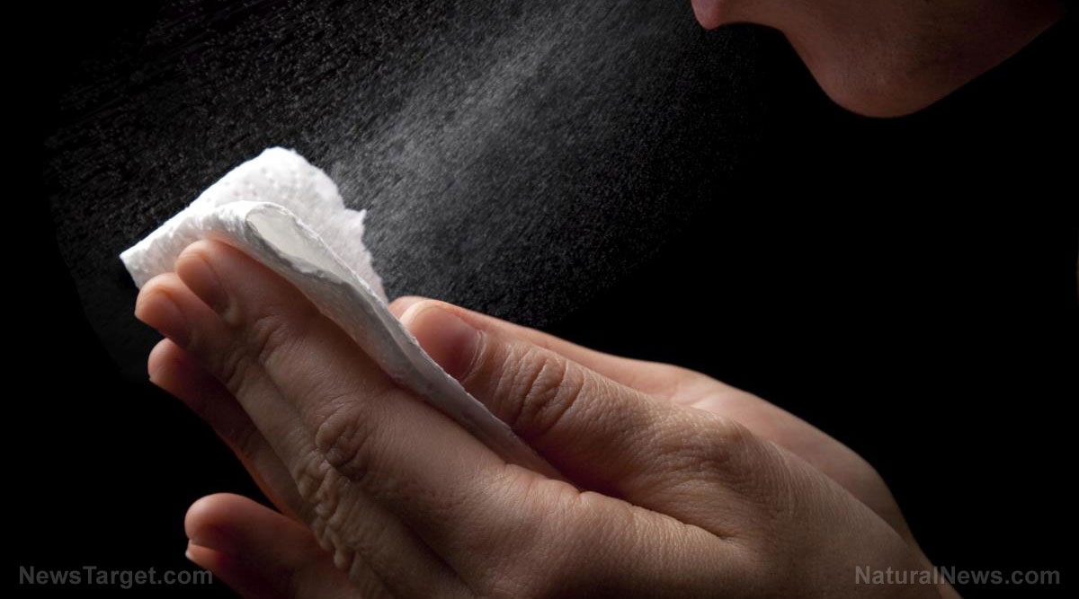 Sneeze Tissue Germs Spread Pandemic