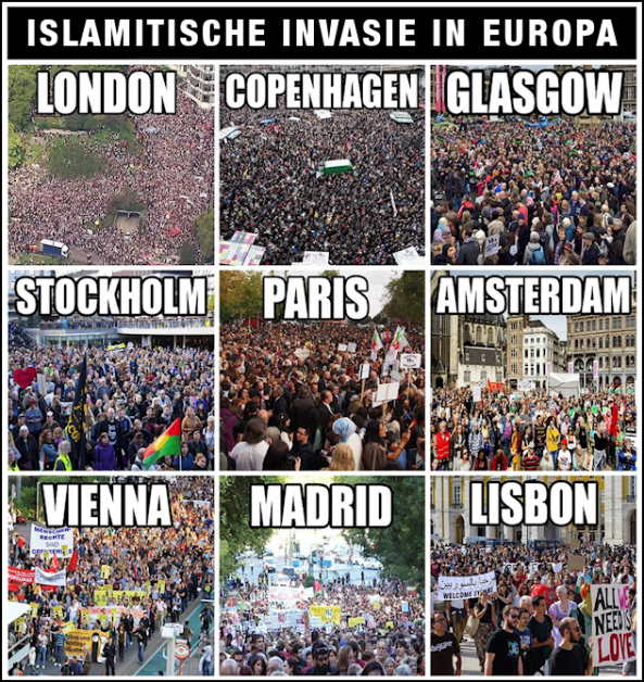 islamitische invasie europa