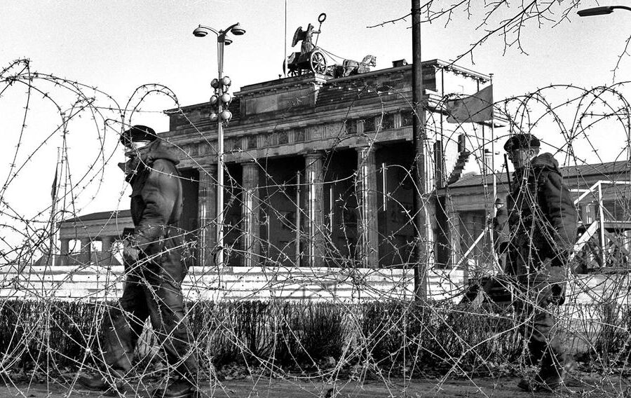de Berlijnse muur