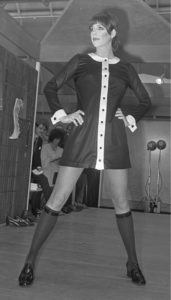 Diabolo minidress at Mary Quant fashion show Utrecht 24 March 1969 crop 171x300 1