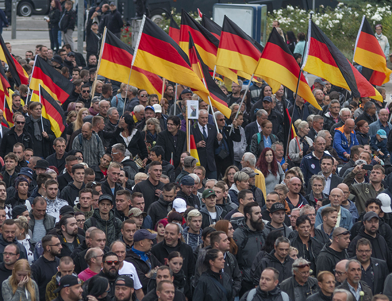 haat extreemrechts Duitsland