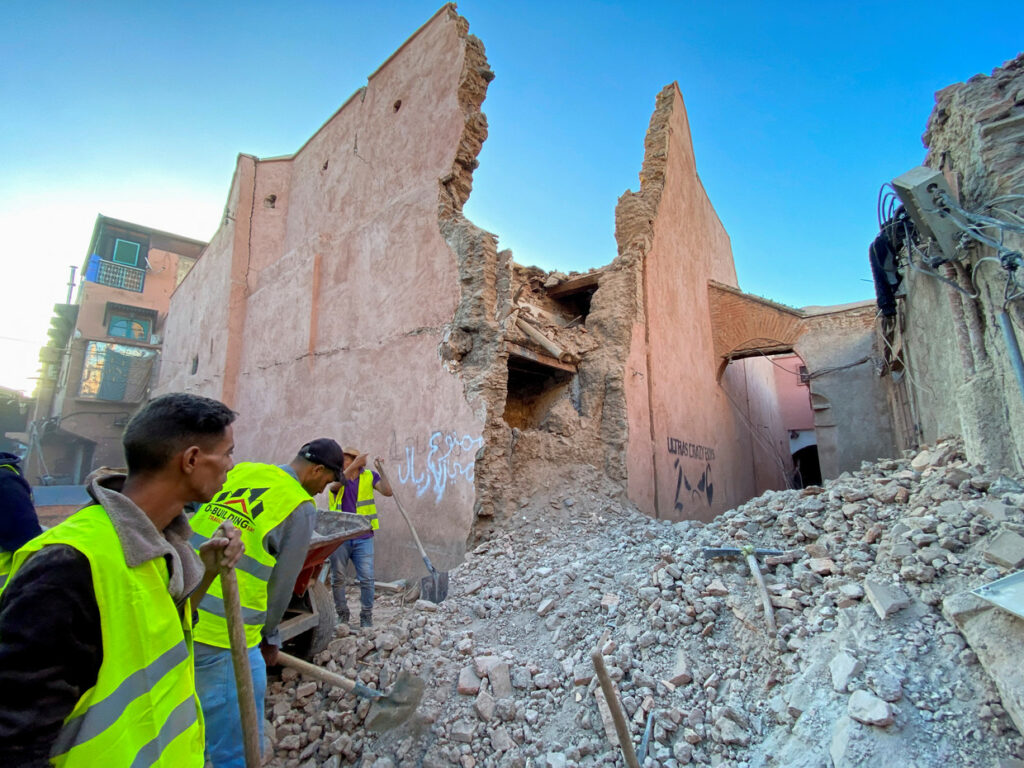 Marokko Aardbeving