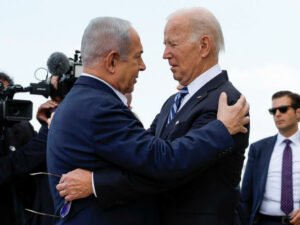 Biden Netanyahu ICC gaza zionisme Israël Verenigde Staten vs wapens