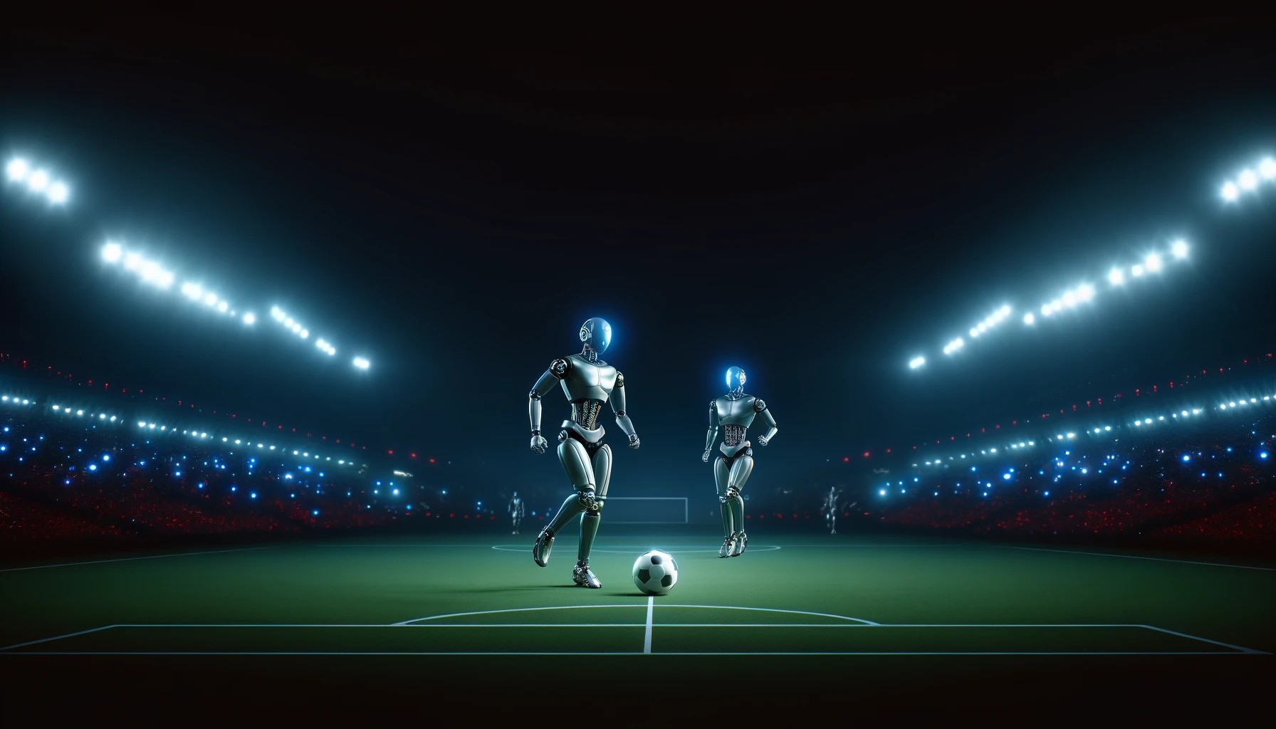 DeepMind traint robotvoetballers die trappen, tackelen en verdedigen