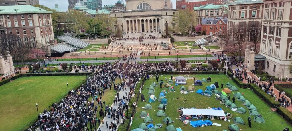 studenten musk Protesten