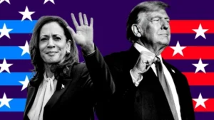 trump harris Duitsland peilingen