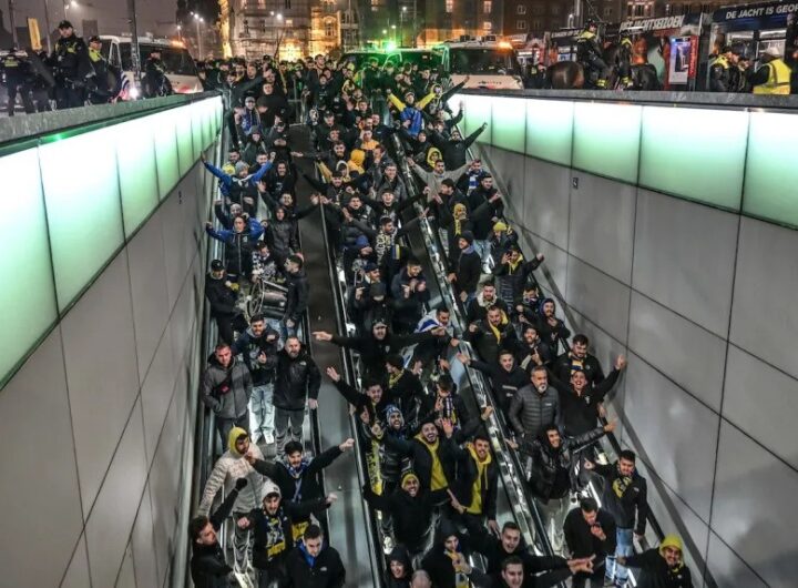 Maccabi Maccabi Tel Aviv Amsterdam Maccabi-hooligans Israël