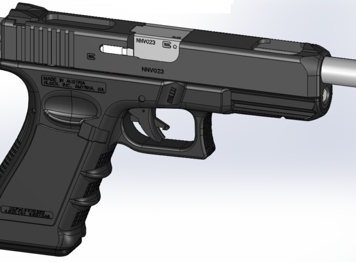 3D-geprinte Glock