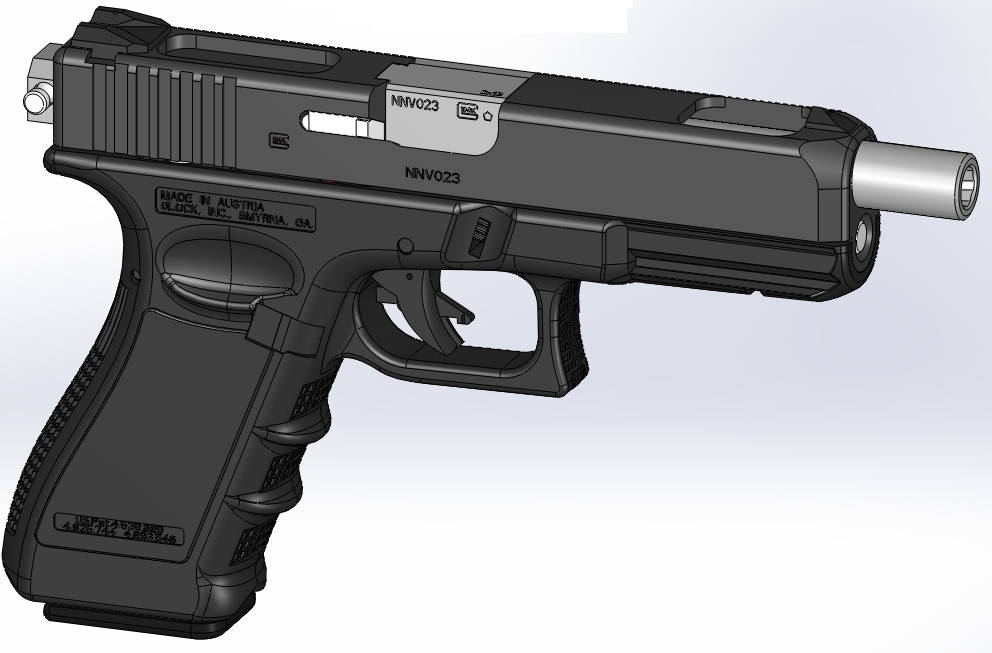 3D-geprinte Glock